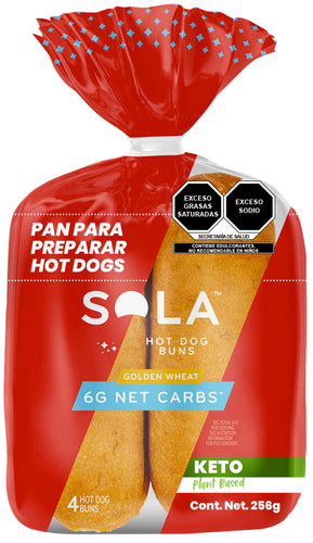 PAN PARA PREPARAR HOT DOGS 256g