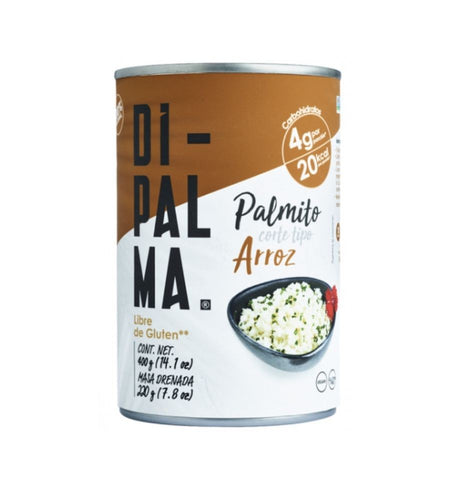 PALMITO CORTE TIPO ARROZ 400g