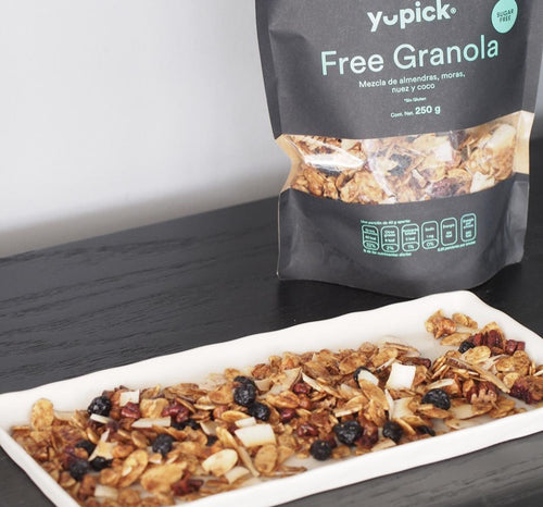 YUPICK GRANOLA MONK 250 GR