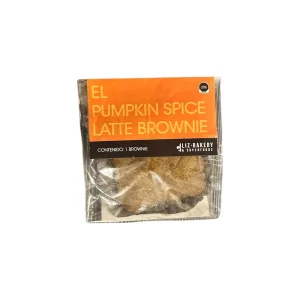 El Pumpkin Spice Latte Brownie